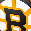 Boston Bruins Layered Metal Wall Art