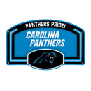 Carolina Panthers USA Embossed Steel Wall Sign, 11" x 17"