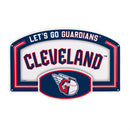 Cleveland Guardians USA Embossed Steel Wall Sign, 11" x 17"