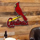St Louis Cardinals Layered Metal Wall Art