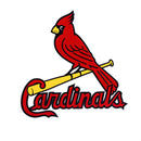 St Louis Cardinals Layered Metal Wall Art