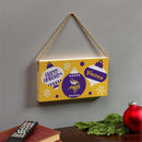 Minnesota Vikings Holiday Wood Wall Sign, 6x11