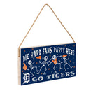 Detroit Tigers Halloween Wood Wall Sign, 6x11