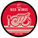 Detroit Red Wings, 100 Anniversary Edge Lite 23" Round, LED Wall Sign