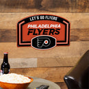 Philadelphia Flyers USA Embossed Steel Wall Sign, 11" x 17"