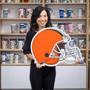 Cleveland Browns Layered Metal Wall Art