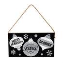 Los Angeles Kings Holiday Wood Wall Sign, 6x11