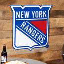 New York Rangers Layered Metal Wall Art