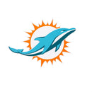 Miami Dolphins Layered Metal Wall Art