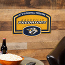 Nashville Predators USA Embossed Steel Wall Sign, 11" x 17"