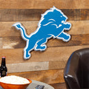 Detroit Lions Layered Metal Wall Art