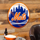 New York Mets Layered Metal Wall Art