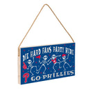 Philadelphia Phillies Halloween Wood Wall Sign, 6x11