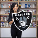 LAS VEGAS RAIDERS Layered Metal Wall Art