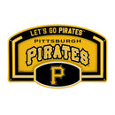 Pittsburgh Pirates USA Embossed Steel Wall Sign, 11" x 17"