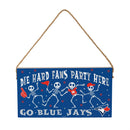 Toronto Blue Jays Halloween Wood Wall Sign, 6x11