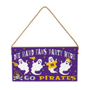East Carolina University Halloween Wood Wall Sign, 6x11