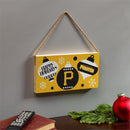 Pittsburgh Pirates Holiday Wood Wall Sign, 6x11