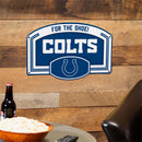 Indianapolis Colts USA Embossed Steel Wall Sign, 11" x 17"
