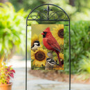 Sunflower Days Suede Garden Flag