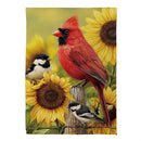 Sunflower Days Suede Garden Flag