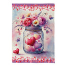 Jar Of Hearts Suede House Flag