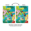 Paradise Birds Suede House Flag