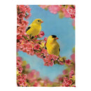 Goldfinch Quartet Suede House Flag