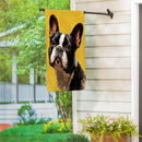Pet Central Photo Dogs, French Bulldog Suede House Flag
