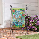 Dog Life Suede Garden Flag