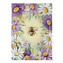 Buzzing Around Suede Garden Flag