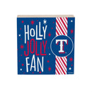 Texas Rangers Plock, Holiday, 6x6
