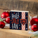 Chicago Bears Plock, Holiday, 6x6