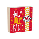 Kansas City Chiefs Plock, Holiday, 6x6