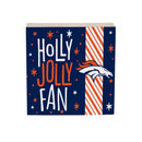 Denver Broncos Plock, Holiday, 6x6