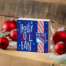 New York Rangers Plock, Holiday, 6x6