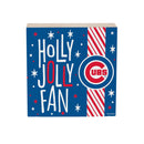 Chicago Cubs Plock, Holiday, 6x6