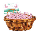 Blue Coastal Pocket Token Resin Flamingo