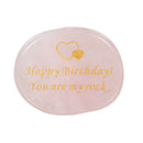 Engraved Wish Stone Token, Asst of 24 in Box