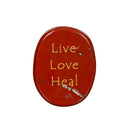 Engraved Wish Stone Token, Asst of 24 in Box