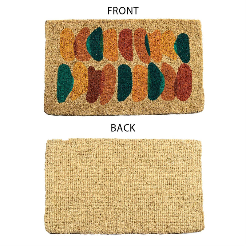 Painter's Palette Coir Door Mat