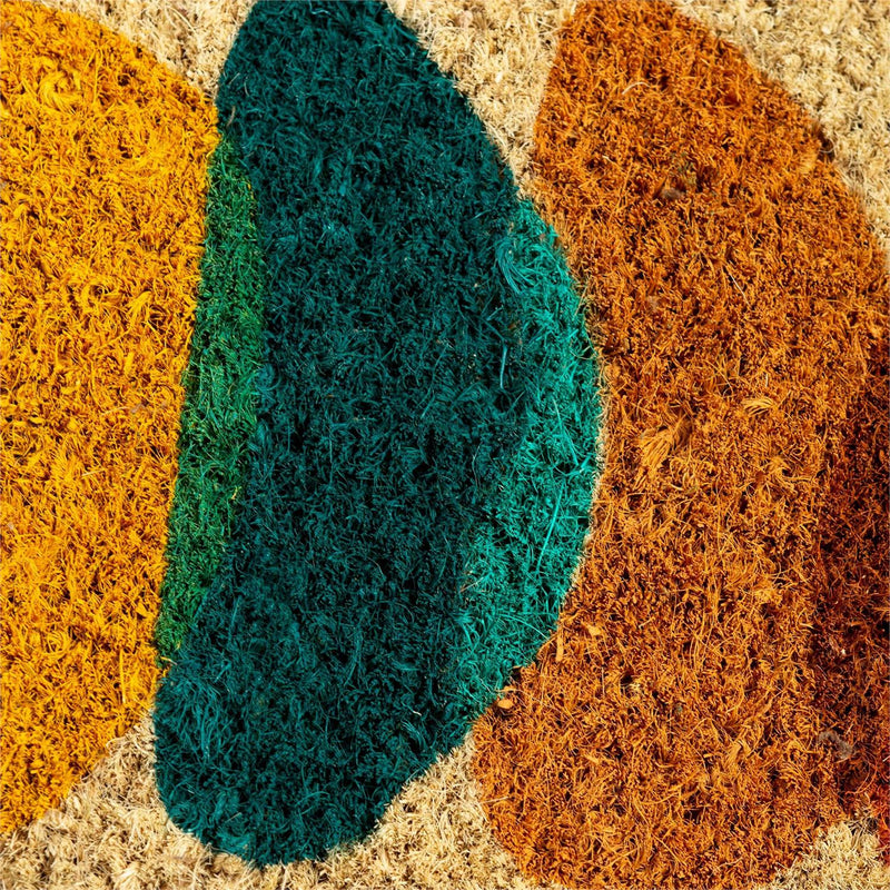 Painter's Palette Coir Door Mat