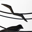 Handcrafted Metal Raven Wall Art