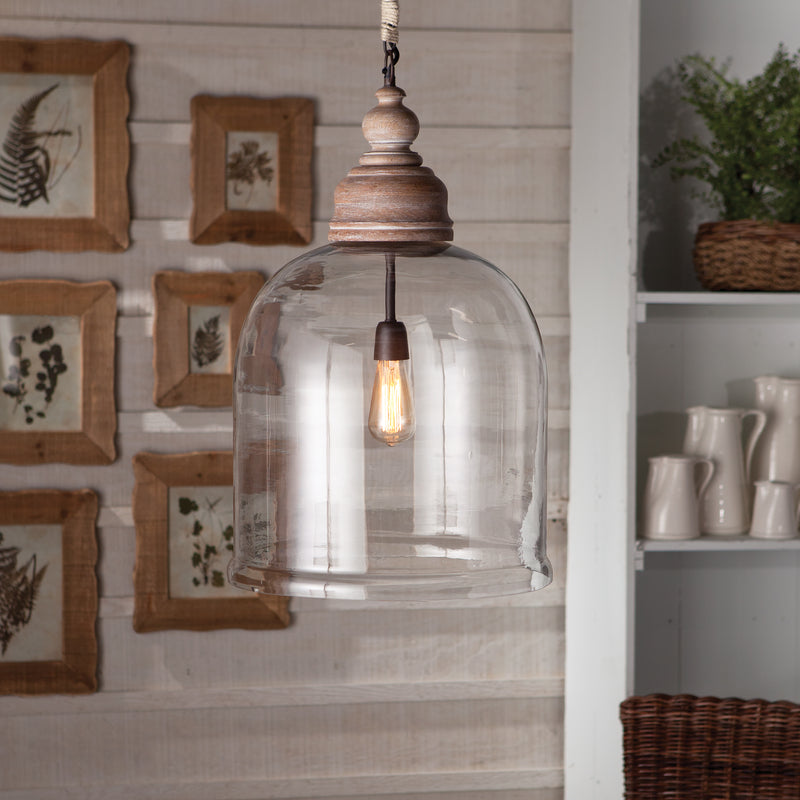NAPA Home & Garden, VINTNER'S CLOCHE PENDANT 26",VS214