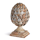 NAPA Home & Garden, WEATHERED METAL ARTICHOKE FINIAL,VY404