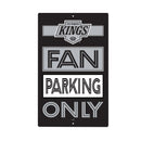 Los Angeles Kings Fan Parking USA Metal Wall Sign, 7.5" x 11.5"