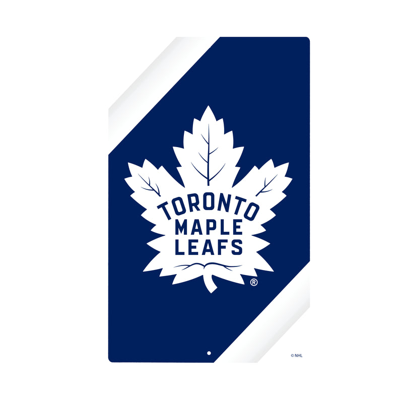Toronto Maple Leafs Logo Sign USA Metal Wall Sign, 7.5" x 11.5"
