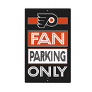 Philadelphia Flyers Fan Parking USA Metal Wall Sign, 7.5" x 11.5"