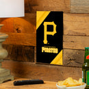 Pittsburgh Pirates Logo Sign USA Metal Wall Sign, 7.5" x 11.5"
