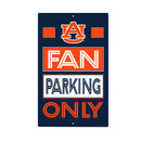Auburn University Fan Parking USA Metal Wall Sign, 7.5" x 11.5"